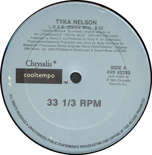 Tyka Nelson : L.O.V.E. (12")