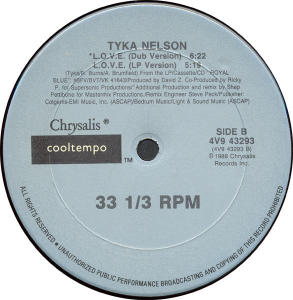 Tyka Nelson : L.O.V.E. (12")