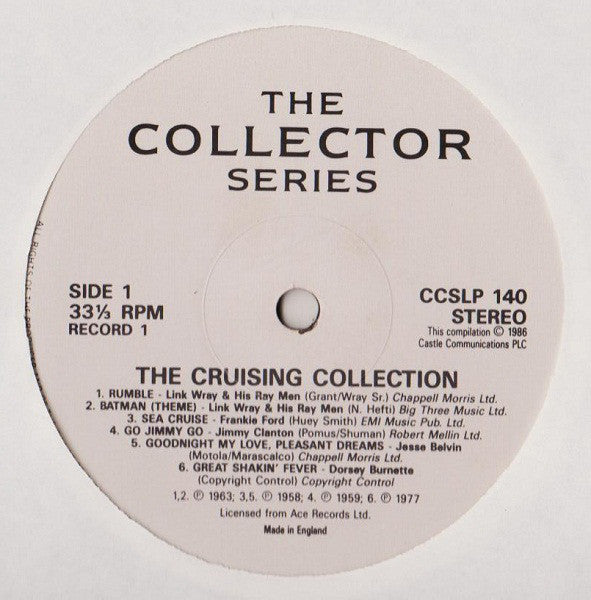 Various : The Cruising Collection (2xLP, Comp, Gat)