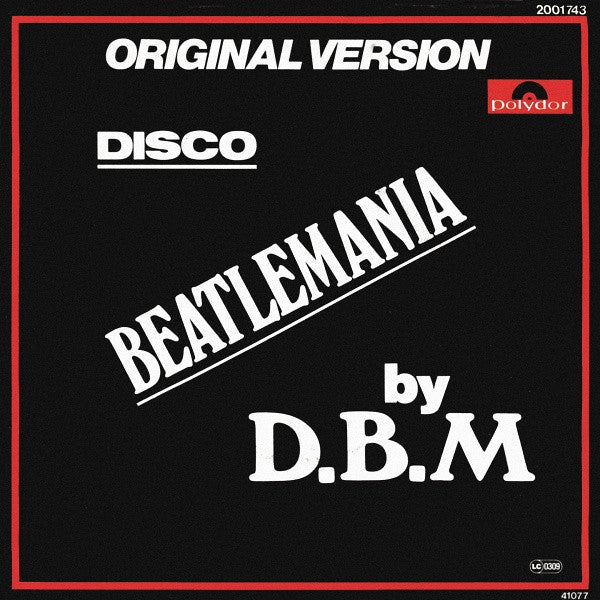 D.B.M. : Discobeatlemania (7", Single)