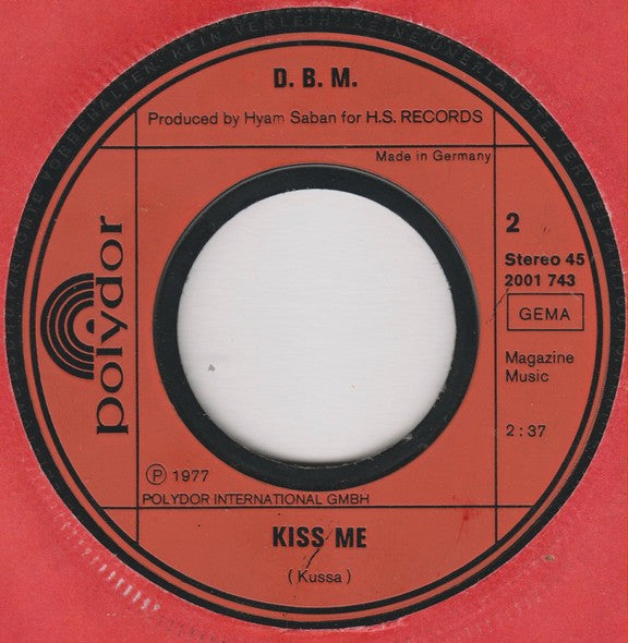 D.B.M. : Discobeatlemania (7", Single)