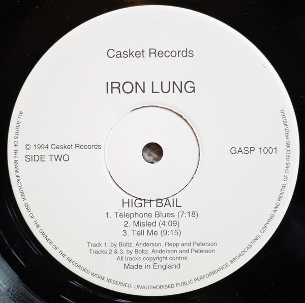 Iron Lung (4) : High Bail (LP, RE)