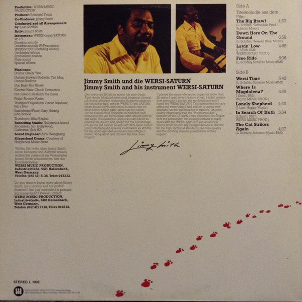 Jimmy Smith : The Cat Strikes Again (LP, Album)