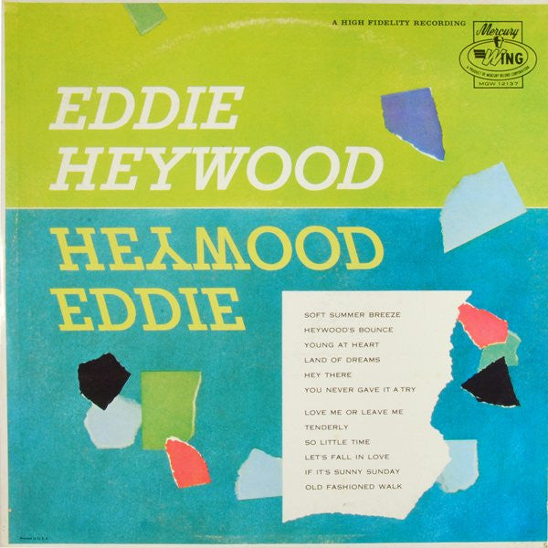 Eddie Heywood : Eddie Heywood (LP, Mono)