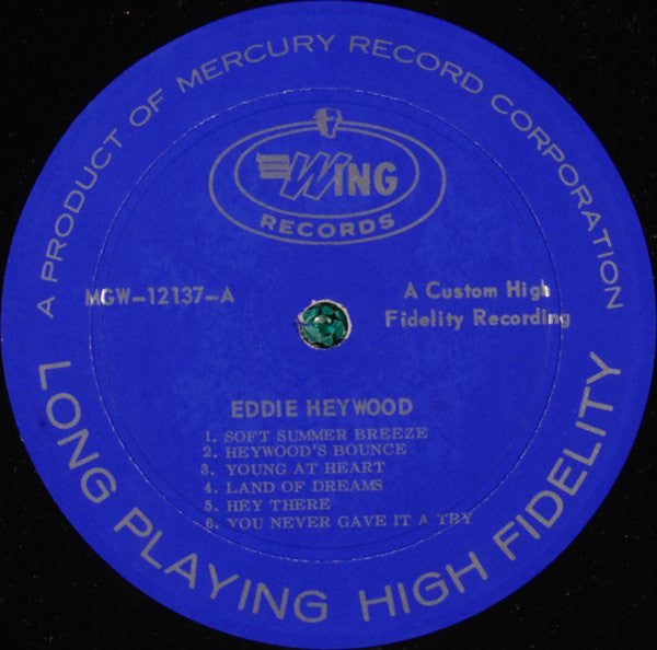 Eddie Heywood : Eddie Heywood (LP, Mono)