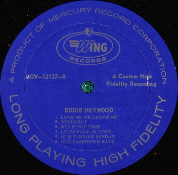 Eddie Heywood : Eddie Heywood (LP, Mono)