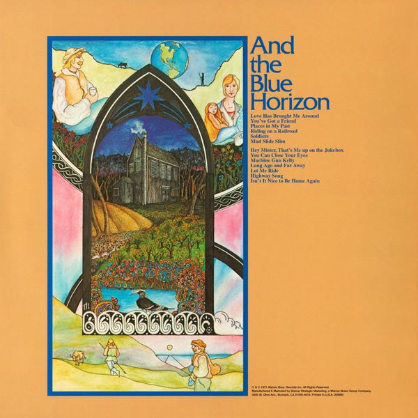James Taylor (2) : Mud Slide Slim And The Blue Horizon (LP, Album, RE, RM, 180)