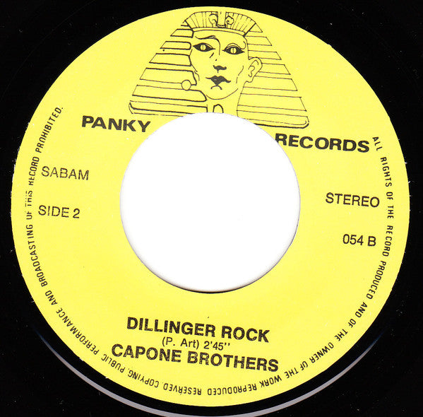 Capone Brothers : Theme For Elliot Ness / Dillinger Rock (7")