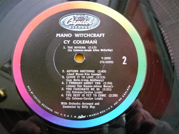 Cy Coleman : Piano Witchcraft (LP, Album, Mono, Los)