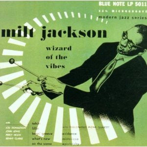 Milt Jackson : Wizard Of The Vibes (10", Comp, Mono, Ltd, RE)