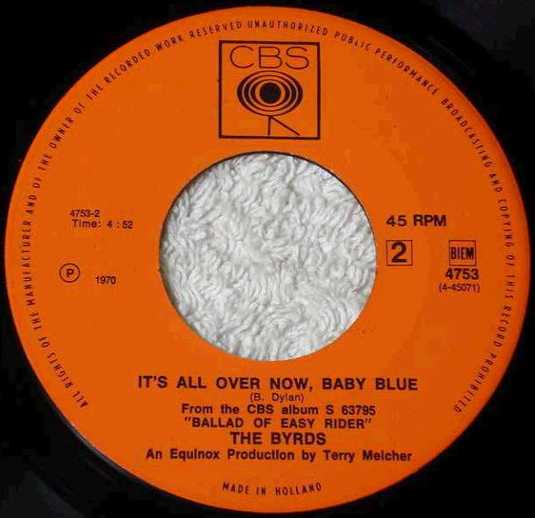 The Byrds : Jesus Is Just Alright (7", Single)