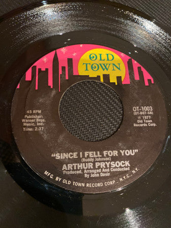 Arthur Prysock : Between Hello And Goodbye (7", Single, Styrene)