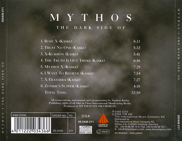 Mythos (4) : The Dark Side Of (CD, Album)