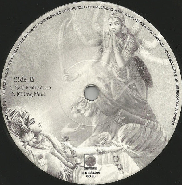 Terror Zone : Self Realization: A True Lesson In Hard Core (7", Ltd)