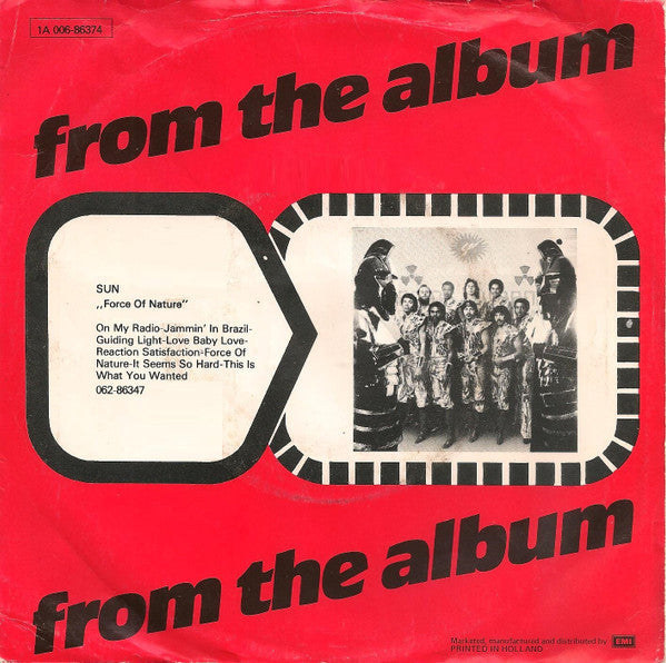 Sun (7) : Jammin' En Brazil / On My Radio (7")