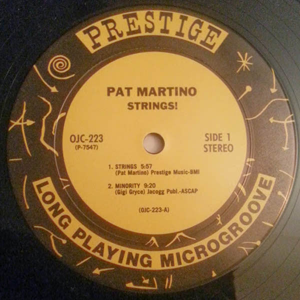Pat Martino : Strings! (LP, Album, RE)