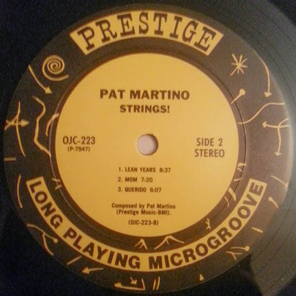 Pat Martino : Strings! (LP, Album, RE)