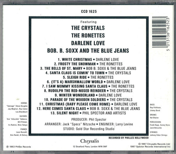 Phil Spector : The Phil Spector Christmas Album (CD, Album, Mono, RE, RP)