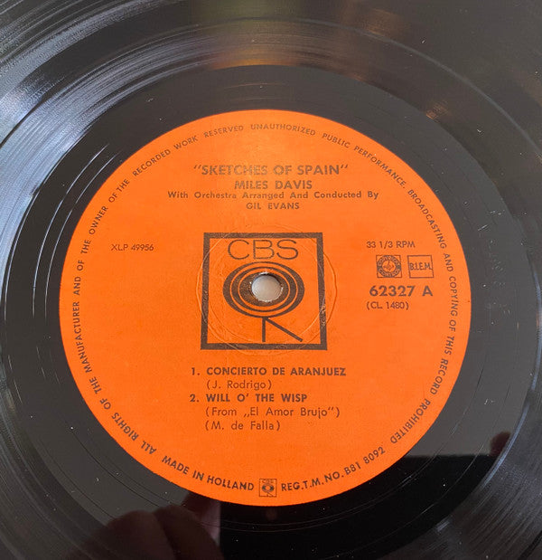 Miles Davis : Sketches Of Spain (LP, Album)