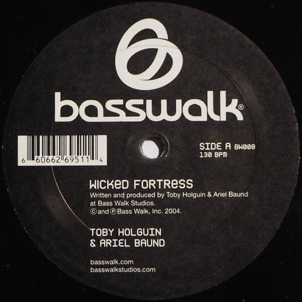 Toby Holguin & Ariel Baund : Wicked Fortress (12")