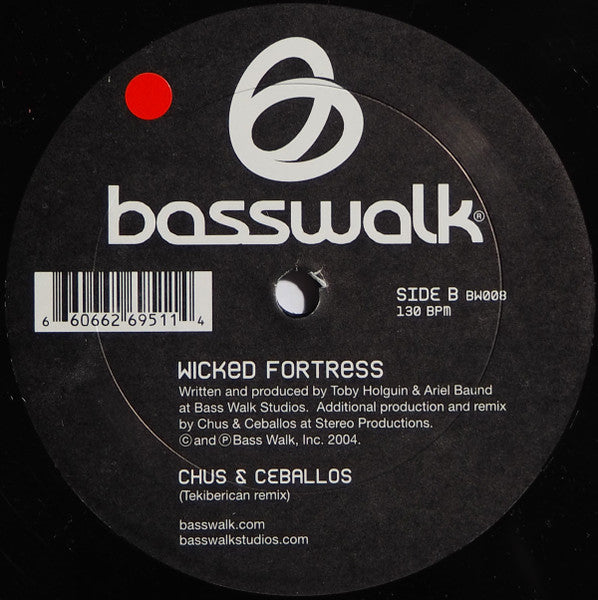 Toby Holguin & Ariel Baund : Wicked Fortress (12")