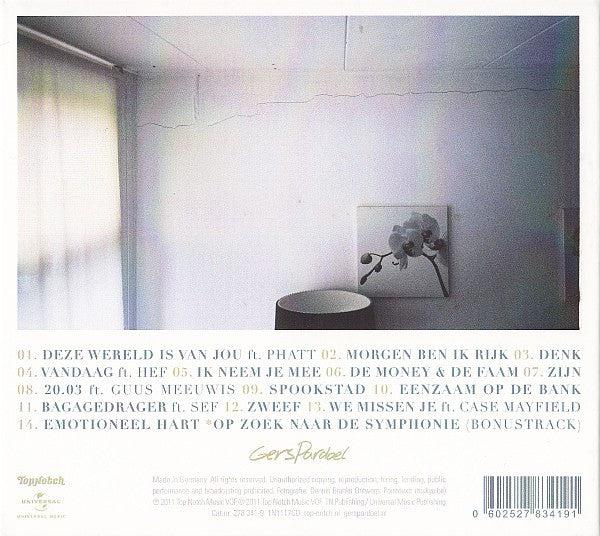 Gers Pardoel : Deze Wereld Is Van Jou (CD, Album, Dig)