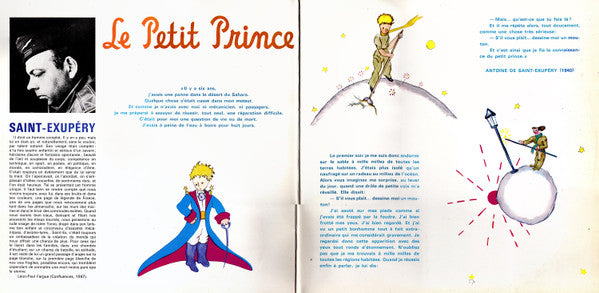 Antoine De Saint-Exupéry : Le Petit Prince (LP, Album, RE, Gat)