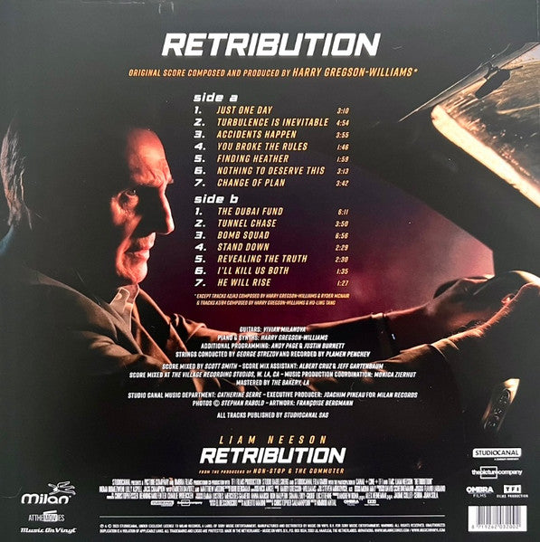 Harry Gregson-Williams : Retribution (Original Motion Picture Score) (LP, Album, Ltd, Num, Yel)