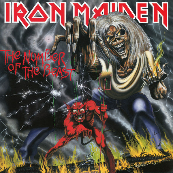 Iron Maiden : The Number Of The Beast (LP, Album, RE, RM, 180)