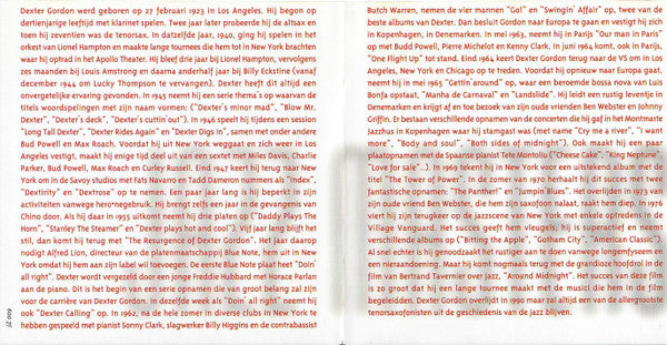 Dexter Gordon : Jazz Masters (CD, Album, RE)