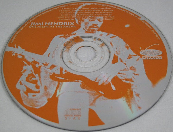 Jimi Hendrix : One Night At The Arena (CD, Unofficial)
