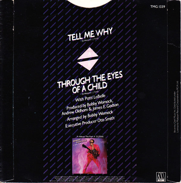 Bobby Womack : Tell Me Why (7", Single)