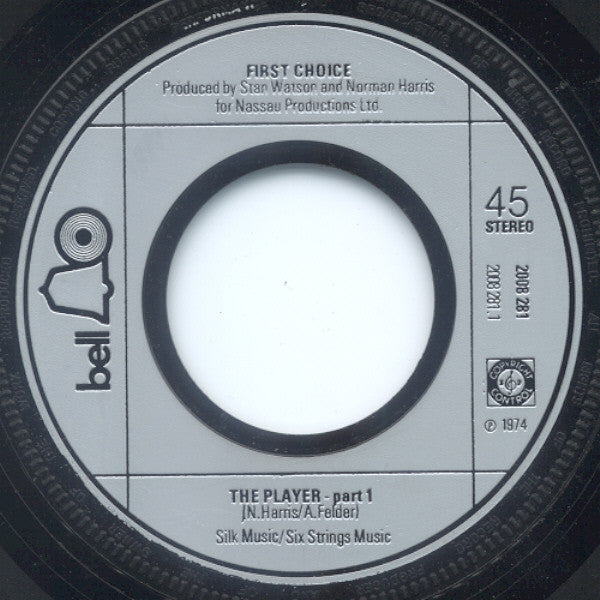 First Choice : The Player (7", Single)