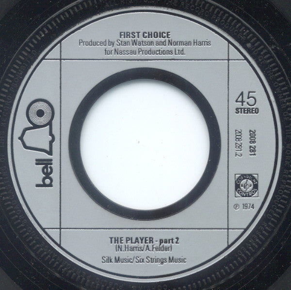 First Choice : The Player (7", Single)