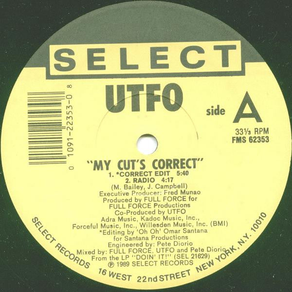 UTFO : Rough And Rugged (12")