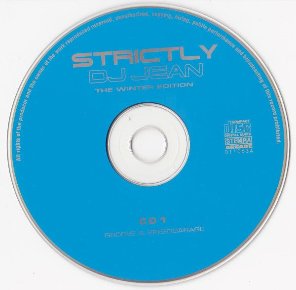 DJ Jean : Strictly DJ Jean - The Winter Edition (2xCD, Mixed)