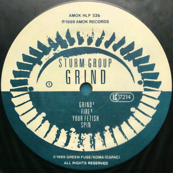 Sturm Group : Grind (LP, Album)