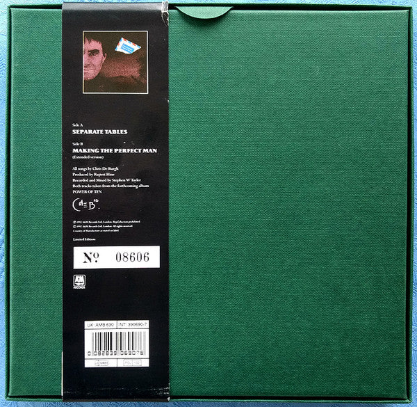 Chris de Burgh : Separate Tables (7" + Box, Ltd, Num)