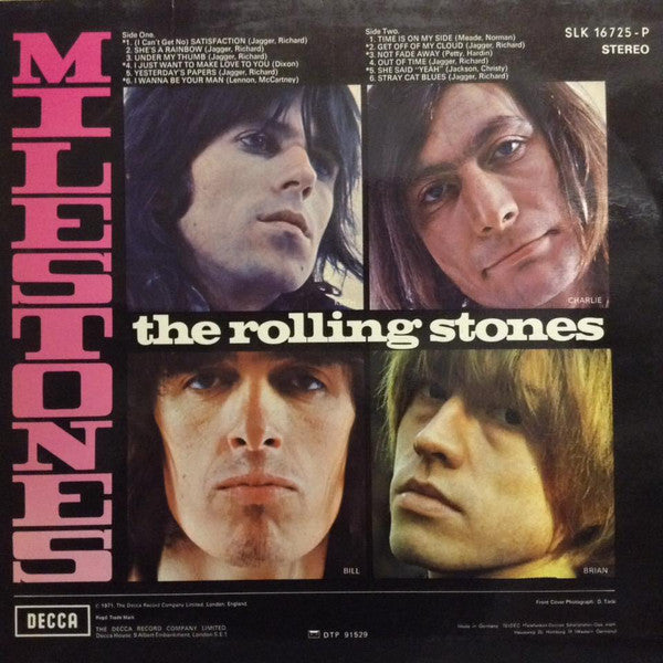 The Rolling Stones : Milestones (LP, Comp)