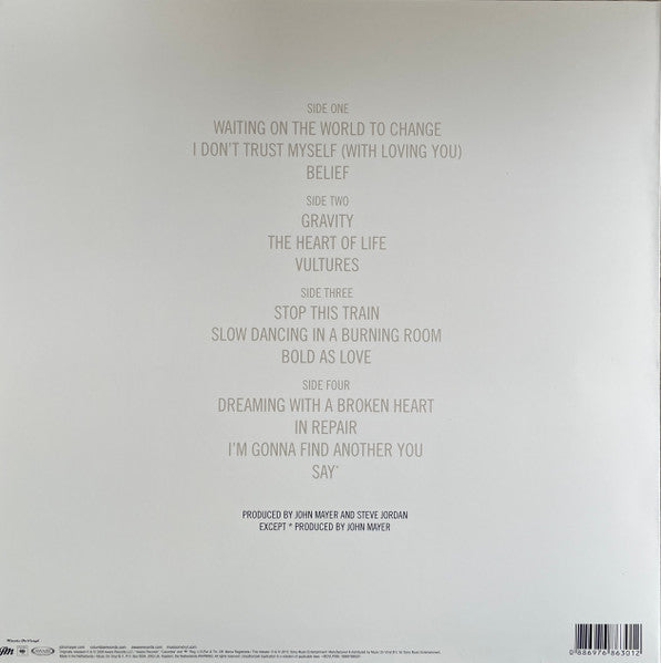 John Mayer : Continuum (2xLP, Album, RE, 180)