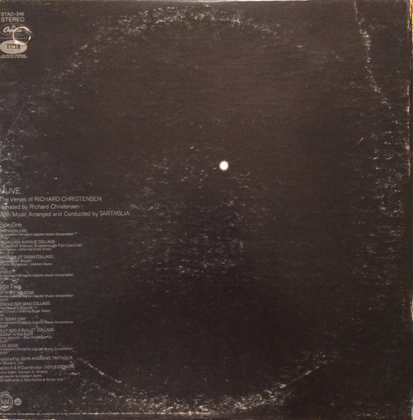 Richard Christensen And John Tartaglia : Muve (LP, Album, Gat)