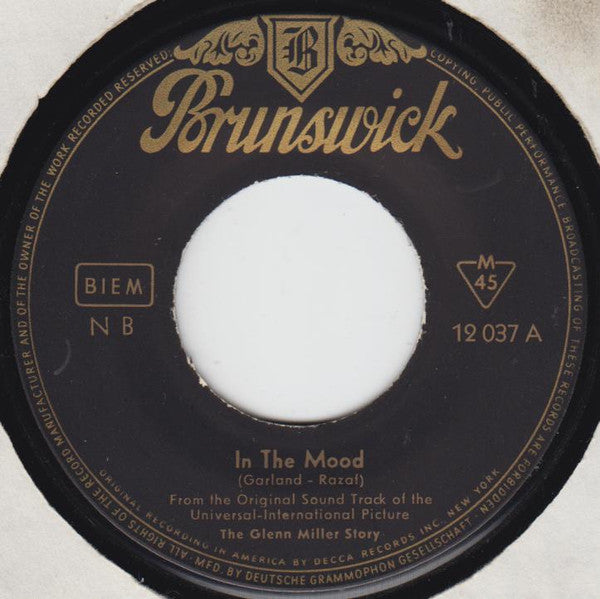 Glenn Miller : The Glenn Miller Story (7", Single, Mono)