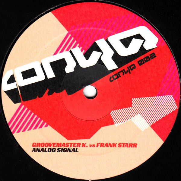 Groovemaster K. vs. Frank Starr : Analog Signal (12")