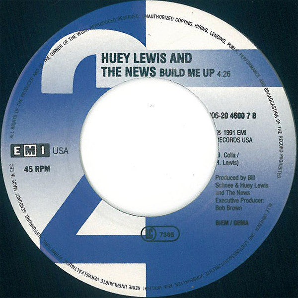 Huey Lewis And The News* : He Don't Know (7", Single)
