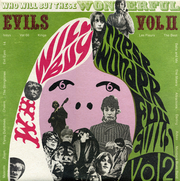 Various : Who Will Buy These Wonderful Evils Vol II (LP, Comp, Gre)