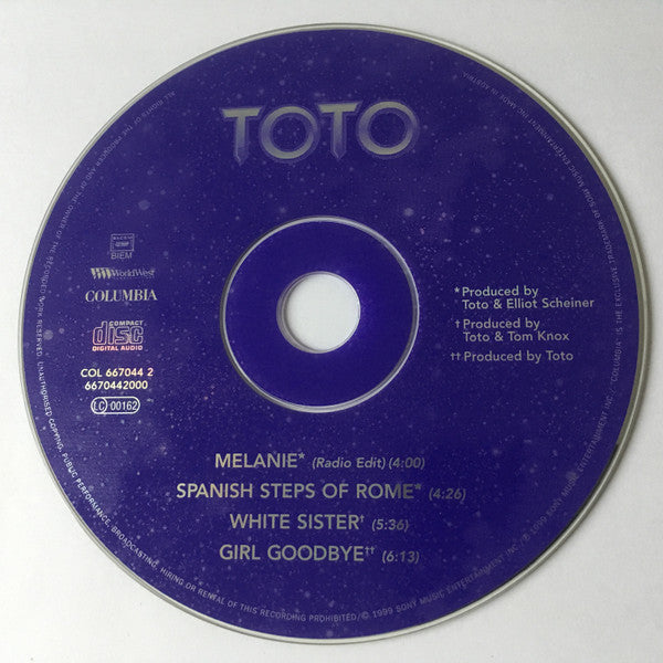 Toto : Melanie (CD, Maxi)