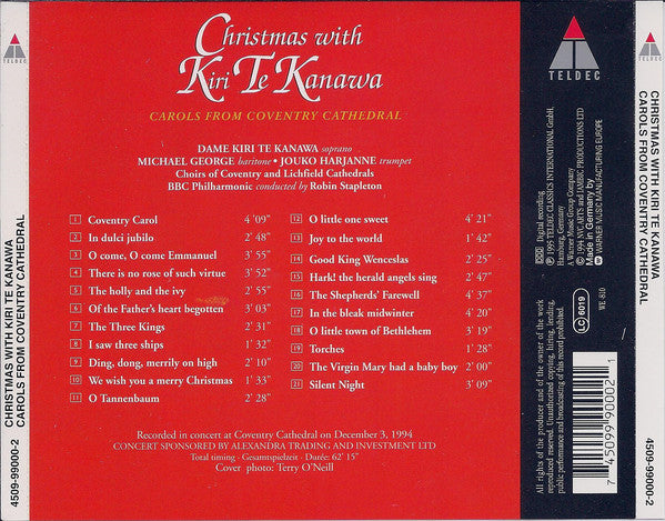Kiri Te Kanawa : Christmas With Kiri Te Kanawa (CD, Album)
