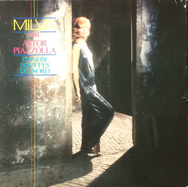 Milva And Astor Piazzolla : Live At The Bouffes Du Nord (LP, Album)