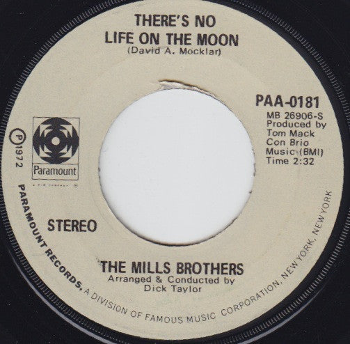 The Mills Brothers : A Donut And A Dream (7")