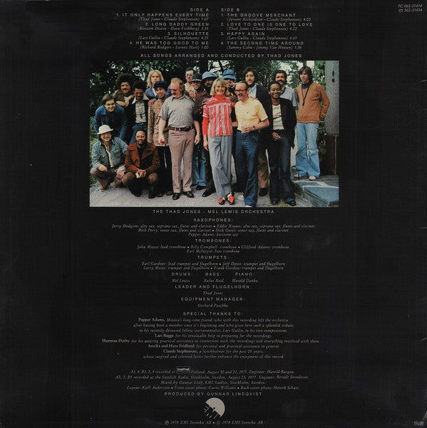 Monica Zetterlund, Thad Jones / Mel Lewis Orchestra : It Only Happens Every Time (LP, Album)